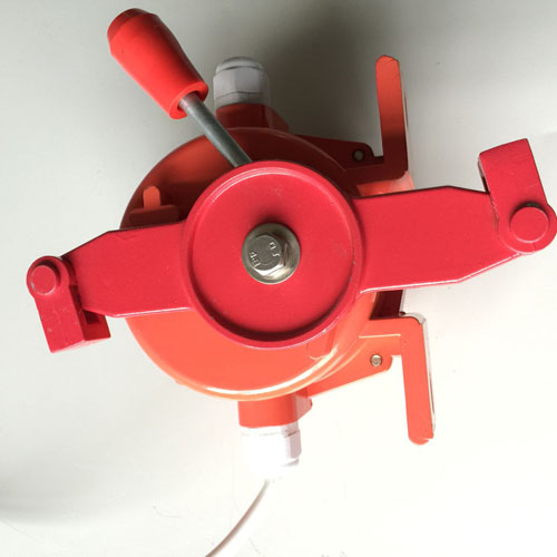 耐高溫皮帶機雙向拉繩開關SPS-2-FM生產_拉繩開關輸送帶保護裝置