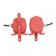 常規皮帶輸送機拉繩開關ZDLXKBW-220L礦用往復式拉繩開關