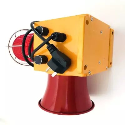 BSG-LED粉磨設(shè)備聲光報警器、CS116AL-D-24-R多種語音可選聲光報警器24V電壓生產(chǎn)